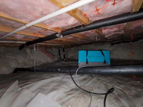 Crawl Space Water Remediation in Peyton