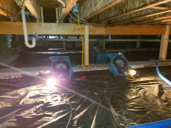 Crawlspace Water Removal in Peyton
